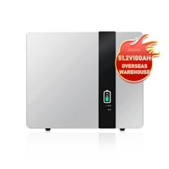 Солнечная литий-ионная аккумуляторная батарея 51,2 В 100ah Lifepo4 Power Wall Mounted Battery для домашней автономной системы