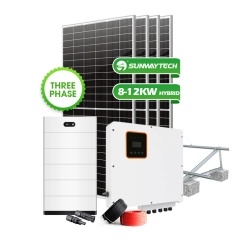 Солнечные накопители энергии 5Kw 10Kw 15Kw 20Kw Гибридные системы солнечной энергии с банком батарей