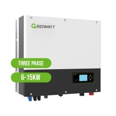 Гибридный солнечный инвертор Growatt преобразует 220 В в 380 В, 5 кВА в 10 кВА